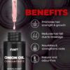 FORT FORT Onion Hair Oil – Hair Growth Oil for Stronger - Image 3