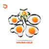 Stainless Steel Fried Egg Mold – 5 Shape Pancake Maker