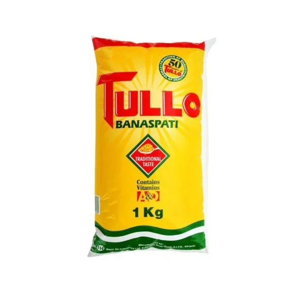 Tullo Banaspati Ghee 1kg packet - Image 2