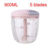 Manual Meat & Garlic Mincer - Image 2