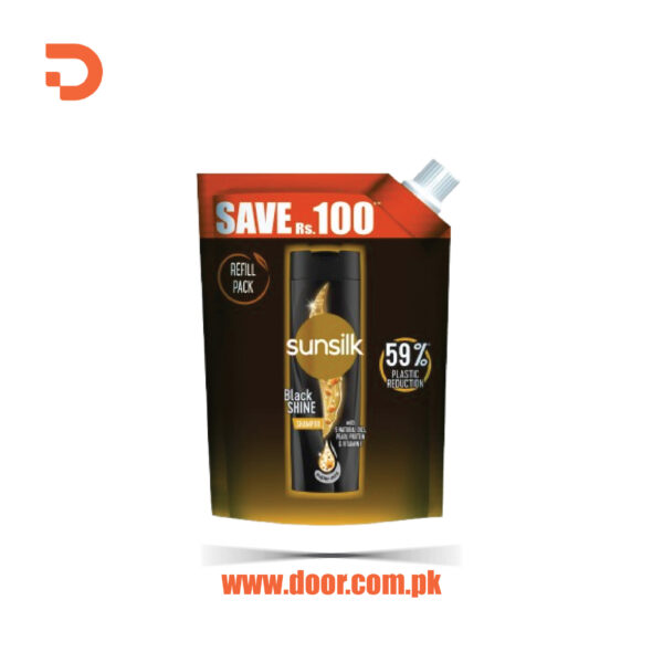 Sunsilk Shampoo & Conditioner 360ML ( Black Shine Refill Pouch )